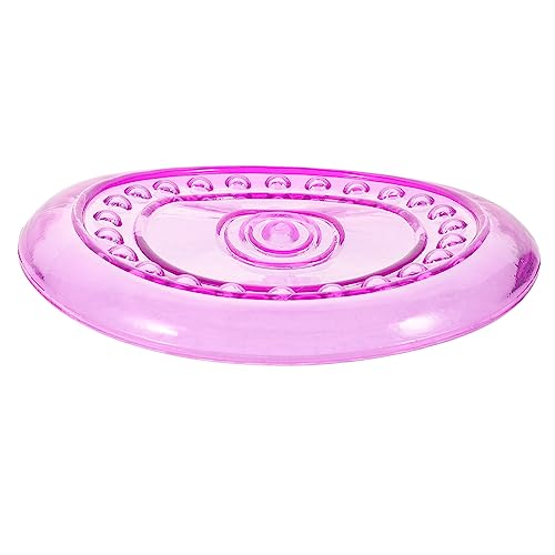 HOMOBABE Hundespielzeug aus TPR Fliegendes Disc für Welpen Outdoor Kauspielzeug für Hunde und Leicht zu Werfen für Training und Klein von HOMOBABE
