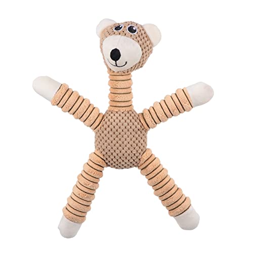 HOMOBABE Hundespielzeug kauen Haustier Hund Beißspielzeug quietschend groß Interactive Dog Toys Animal Toys langlebiges Kauspielzeug für Hunde Plüsch-Welpen- PP Baumwolle HOMOBABE Hundespielzeug kauen Haustier Hund Beißspielzeug quietschend groß Interactive Dog Toys Animal Toys langlebiges Kauspielzeug für Hunde Plüsch-Welpen- PP Baumwolle von HOMOBABE