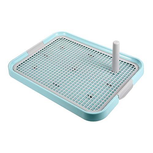 HOMOBABE Hundetoilette Welpe drinnen Hündchen Töpfchen Tablett PIPI-Pad-Hund Sitz Haustiertoiletten Haustier -Toilettensammlung Toilette für Hund Hundeinnentoilette Plastik Himmelblau HOMOBABE Hundetoilette Welpe drinnen Hündchen Töpfchen Tablett PIPI-Pad-Hund Sitz Haustiertoiletten Haustier -Toilettensammlung Toilette für Hund Hundeinnentoilette Plastik Himmelblau von HOMOBABE