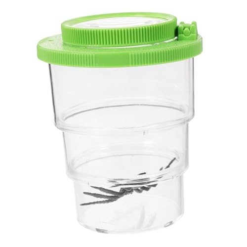 HOMOBABE Insektenbetrachter Outdoor insektenbox für Insektenbeobachtungsbox Wissenschaftsspielzeug Insektenbehälter Insektenlupe für Plastik Green HOMOBABE Insektenbetrachter Outdoor insektenbox für Insektenbeobachtungsbox Wissenschaftsspielzeug Insektenbehälter Insektenlupe für Plastik Green von HOMOBABE