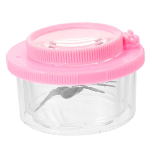 HOMOBABE Insektenbetrachter kinderspiel mikroskop Outdoor Lupe Insektenbehälter für Insektenlupe für Insektenbeobachter Plastik Rosa HOMOBABE Insektenbetrachter kinderspiel mikroskop Outdoor Lupe Insektenbehälter für Insektenlupe für Insektenbeobachter Plastik Rosa von HOMOBABE