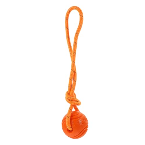 HOMOBABE Interaktives Hundespielzeug Kauball für Welpen und Hunde Zahnpflege und Spielspaß für Drinnen und Draußen Orange HOMOBABE Interaktives Hundespielzeug Kauball für Welpen und Hunde Zahnpflege und Spielspaß für Drinnen und Draußen Orange von HOMOBABE