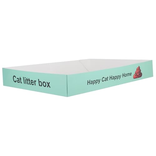 HOMOBABE Einweg Katzenklo Halbgeschlossene Katzenstreu Box Spritzwassergeschützte Katzen Sandbox Praktische Lösung Für Zuhause Und Reisen Aus Papier Gefertigt HOMOBABE Einweg Katzenklo Halbgeschlossene Katzenstreu Box Spritzwassergeschützte Katzen Sandbox Praktische Lösung Für Zuhause Und Reisen Aus Papier Gefertigt von HOMOBABE