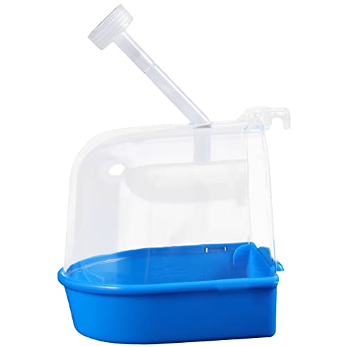 HOMOBABE Vogelbadewanne Für Papageien Multifunktionale Dusche Für Käfige Sicher Und Langlebig Für Wellensittiche Und Andere Kleine Vögel Mit Wasserbehälter HOMOBABE Vogelbadewanne Für Papageien Multifunktionale Dusche Für Käfige Sicher Und Langlebig Für Wellensittiche Und Andere Kleine Vögel Mit Wasserbehälter von HOMOBABE