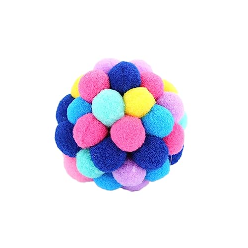 HOMOBABE Katzen Ball mit Glocke Spielzeuge für Katzen Zufällige Interaktives Pounce Chase für Katzen und Kätzchen Stundenlangen Spaß HOMOBABE Katzen Ball mit Glocke Spielzeuge für Katzen Zufällige Interaktives Pounce Chase für Katzen und Kätzchen Stundenlangen Spaß von HOMOBABE