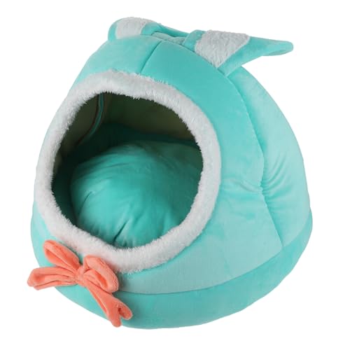 HOMOBABE Katzenbett Kätzchen Schlafhöhle Haustiere Kätzchen Warmes Strapazierfähiges Haustierbett Kaninchen Klein Bettwäsche Drinnen Katze Warmes Kätzchenbett Kurzer Plüsch Green HOMOBABE Katzenbett Kätzchen Schlafhöhle Haustiere Kätzchen Warmes Strapazierfähiges Haustierbett Kaninchen Klein Bettwäsche Drinnen Katze Warmes Kätzchenbett Kurzer Plüsch Green von HOMOBABE