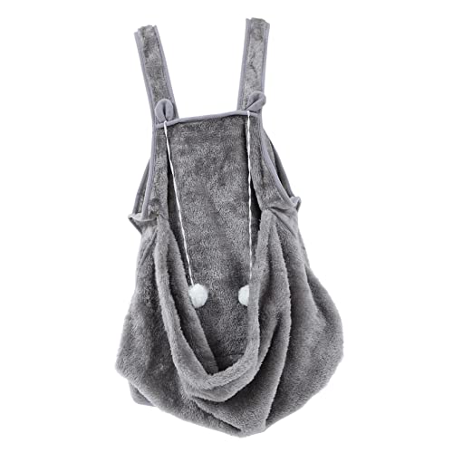 HOMOBABE Fleece Katzen-trage-schürze Bequeme Haustier-halterasche Für Katzen Und Kleine Hunde Mit Großem Aufbewahrungstasche Für Entspannte Momente Zuhause von HOMOBABE