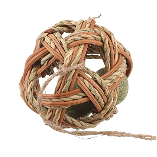 HOMOBABE Katzenminze Bälle groß Katze Katzenminze klein Katzen pfotenpflege katzenpfoten Pflege katzenminzkugel cat Toy Katze molare Kugel Katzenminzekugeln für Katzen Strohseil HOMOBABE Katzenminze Bälle groß Katze Katzenminze klein Katzen pfotenpflege katzenpfoten Pflege katzenminzkugel cat Toy Katze molare Kugel Katzenminzekugeln für Katzen Strohseil von HOMOBABE