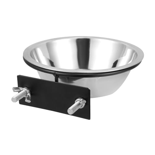 HOMOBABE Katzennapf Katzenfuttermatte Wasserbrunnen Kiste Wassernapf Haustiernapf Tierbedarf Spender Doppel Futterspender Wassernapf Für Hunde Haustier Reisenapf Hundenäpfe von HOMOBABE