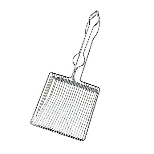 HOMOBABE Katzenstreuschaufel Aus Edelstahl Haustier Sandschaufel Wurf Katzenstreu Scoop Kotfilterzubehör Silver Rostfreier Stahl HOMOBABE Katzenstreuschaufel Aus Edelstahl Haustier Sandschaufel Wurf Katzenstreu Scoop Kotfilterzubehör Silver Rostfreier Stahl von HOMOBABE