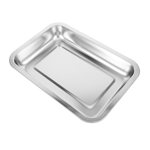 HOMOBABE Katzentoilette Aus Edelstahl Katzenklo Drinnen Groß Niedrig Edelstahl -wurfbox Katzentoilette Aus Metall Katzentoiletten Silber Rostfreier HOMOBABE Katzentoilette Aus Edelstahl Katzenklo Drinnen Groß Niedrig Edelstahl -wurfbox Katzentoilette Aus Metall Katzentoiletten Silber Rostfreier von HOMOBABE