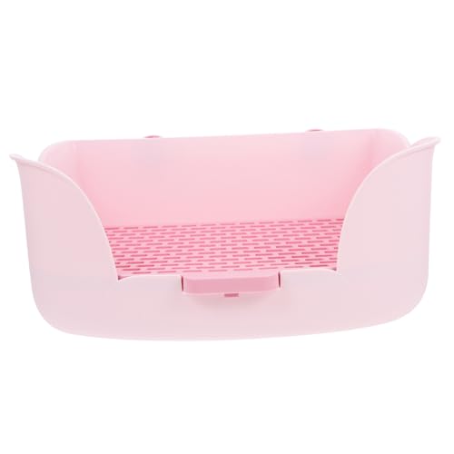 HOMOBABE Katzentoilette Kaninchen Hase Käfig Drinnen Haustier Klein Katzentrainingstoilette Häschen-trainingstoilette Abs Rosa HOMOBABE Katzentoilette Kaninchen Hase Käfig Drinnen Haustier Klein Katzentrainingstoilette Häschen-trainingstoilette Abs Rosa von HOMOBABE