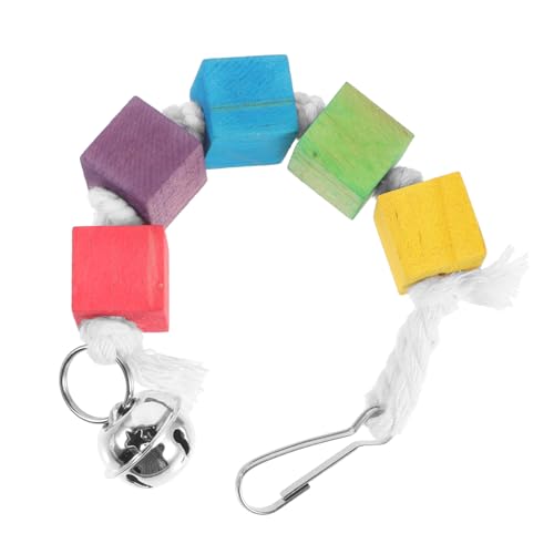 HOMOBABE Kauspielzeug Für Papageien Hängematte Nymphensittich Beißspielzeug Vogelkäfig Papageien Zerkleinerungsspielzeug Wellensittichfutter Sprechendes Kaktusspielzeug von HOMOBABE
