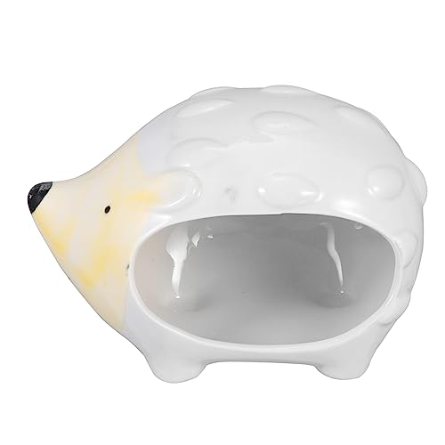 HOMOBABE Keramisches Haustiernest für Kleine Kühlendes Hamster und Meerschweinchenhaus Tragbar und Kreatives Design für Hamster von HOMOBABE