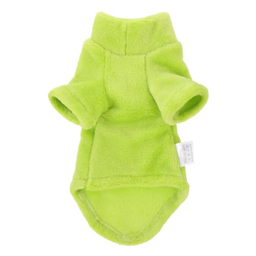 HOMOBABE Kleidung Für Haustiere Halloween -katzenkostüm Katzen-Outfit Halloween-katzenmantel Kätzchen Hut Geflochtenes Katzenbett Kätzchen-Shirt Katze Halloween-Hut Samt Light Green von HOMOBABE