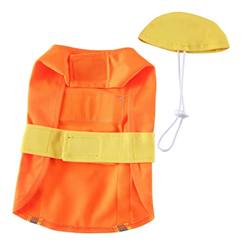 HOMOBABE Kleidung Für Haustiere Hundemäntel Wasserdicht Welpenkostüm Halloween-kostüme Für Hunde Reflektierende Weste Für Hunde, Sichere Weste Dekorativ Hundekleid Ups Groß Polyester Orange HOMOBABE Kleidung Für Haustiere Hundemäntel Wasserdicht Welpenkostüm Halloween-kostüme Für Hunde Reflektierende Weste Für Hunde, Sichere Weste Dekorativ Hundekleid Ups Groß Polyester Orange von HOMOBABE