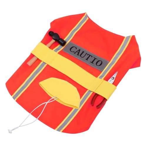 HOMOBABE Kleidung Für Haustiere Körperpflege Hundejacken Hunde-Outfit Empfindlich Hochzeit Plüsch Party-welpenkleidung Kleine Hundekleidung Hunde-Body-Anzug Hundekostüme Orange Polyester von HOMOBABE