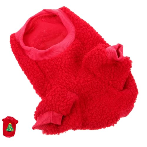 HOMOBABE Kleidung Halloween-Kostüme für Hunde Weihnachtskleid Hundepflegeset Hundewindeln Cosplay-Haustierkostüm Welpenkostüm Weihnachtsfeier Hundekostüm Weihnachtshundekostüm Vlies rot HOMOBABE Kleidung Halloween-Kostüme für Hunde Weihnachtskleid Hundepflegeset Hundewindeln Cosplay-Haustierkostüm Welpenkostüm Weihnachtsfeier Hundekostüm Weihnachtshundekostüm Vlies rot von HOMOBABE