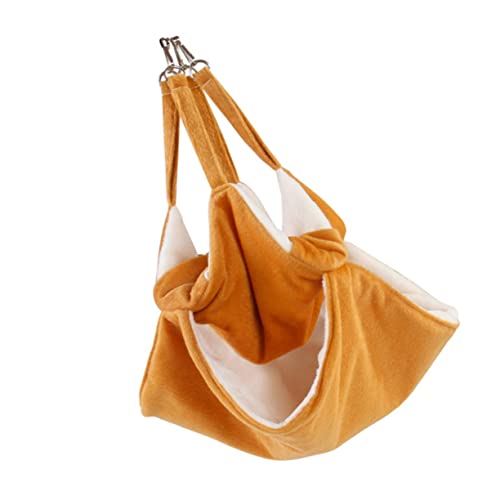 HOMOBABE Kleintier Hängematte für Hamster und Kleine Haustiere Weiche Schlafgelegenheit Atmungsaktiv für Käfige Süßes Design von HOMOBABE