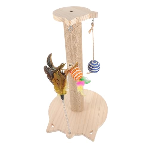 HOMOBABE Kratzbaum für Katzen Sicherer Kratzpfeiler aus Jute mit Integriertem für Kätzchen und Tägliche Nutzung Fördert das Kratzen und Schützt Möbel Langlebig Zufällige HOMOBABE Kratzbaum für Katzen Sicherer Kratzpfeiler aus Jute mit Integriertem für Kätzchen und Tägliche Nutzung Fördert das Kratzen und Schützt Möbel Langlebig Zufällige von HOMOBABE