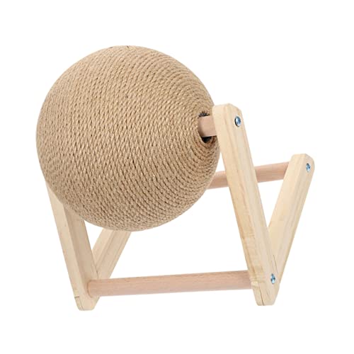 HOMOBABE Kratzspielzeug Für Katzen Katze Behandeln Ball Kleine Katzen Katze Sisal Rolling Catball Katzenseil Katzenkratzen Drehbar Für Haustiere Katzenlaufrad Für Hauskatzen Holz HOMOBABE Kratzspielzeug Für Katzen Katze Behandeln Ball Kleine Katzen Katze Sisal Rolling Catball Katzenseil Katzenkratzen Drehbar Für Haustiere Katzenlaufrad Für Hauskatzen Holz von HOMOBABE