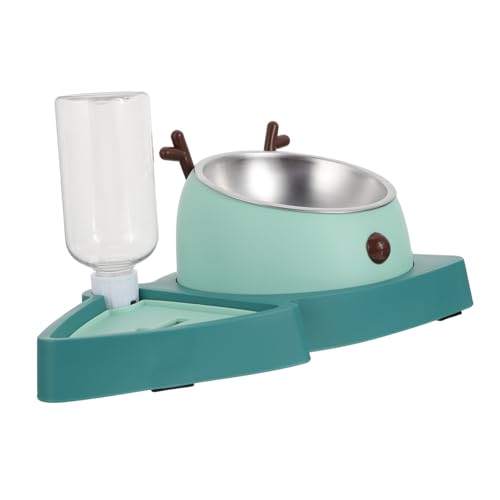 HOMOBABE Langsame Fütterung Hundenapf aus Abnehmbarer Futternapf für Hunde und Katzen Rutschfester Wassernapf Umweltfreundliches Design Grün Geeignet für Trocken und Nassfutter HOMOBABE Langsame Fütterung Hundenapf aus Abnehmbarer Futternapf für Hunde und Katzen Rutschfester Wassernapf Umweltfreundliches Design Grün Geeignet für Trocken und Nassfutter von HOMOBABE