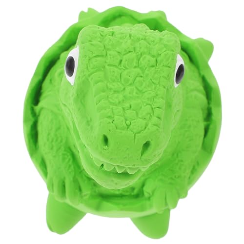 HOMOBABE Puppy Chewing Toy Dinosaur Form Interaktives Quietschendes Hundespielzeug Aus Latex Für Kleine Hunde Fördert Zahnpflege Und Spielvergnügen von HOMOBABE