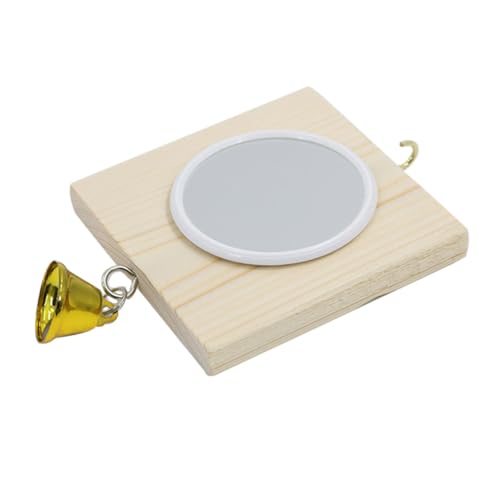 HOMOBABE Lustiges Papageienspielzeug Vogelspielzeug Für Den Käfig Sittich Drinnen Für Vögel Papageienspiegel Vogelspiegel Für Käfig Haustierkäfig Hölzern HOMOBABE Lustiges Papageienspielzeug Vogelspielzeug Für Den Käfig Sittich Drinnen Für Vögel Papageienspiegel Vogelspiegel Für Käfig Haustierkäfig Hölzern von HOMOBABE