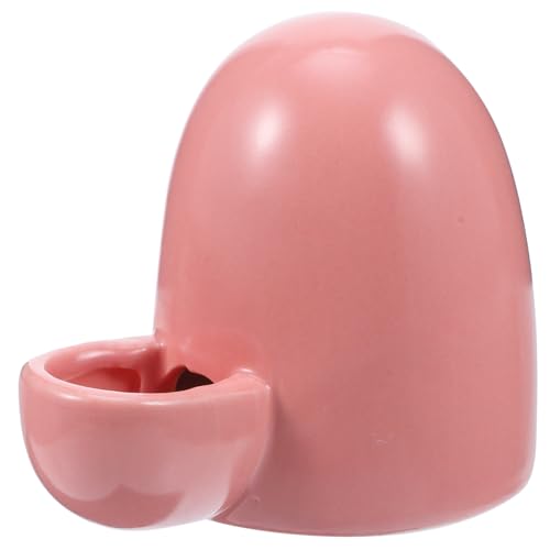 HOMOBABE Mini Trinkbrunnen für Haustiere Pinke Wasserfontäne für Kleine Tiere für Hamster Vögel und Andere Kleintiere Keramisch und Kippsicher Sorgt für Frisches Trinkwasser Leise und HOMOBABE Mini Trinkbrunnen für Haustiere Pinke Wasserfontäne für Kleine Tiere für Hamster Vögel und Andere Kleintiere Keramisch und Kippsicher Sorgt für Frisches Trinkwasser Leise und von HOMOBABE