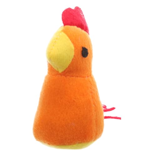 HOMOBABE Mini -hühnerspielzeug Haustier Katze Stickig Katzenspielzeug Für Drinnen Katzenminze Spielzeugkatze Kätzchen Stofftier Für Katzen Orange Plüsch HOMOBABE Mini -hühnerspielzeug Haustier Katze Stickig Katzenspielzeug Für Drinnen Katzenminze Spielzeugkatze Kätzchen Stofftier Für Katzen Orange Plüsch von HOMOBABE