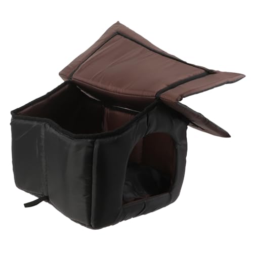 HOMOBABE Outdoor Katzenhaus Wasserdichtes und Isoliertes Katzenhaus für Winter Gemütlicher Unterschlupf für Katzen Freien Kompakt und Sicher für Ihre Haustiere HOMOBABE Outdoor Katzenhaus Wasserdichtes und Isoliertes Katzenhaus für Winter Gemütlicher Unterschlupf für Katzen Freien Kompakt und Sicher für Ihre Haustiere von HOMOBABE