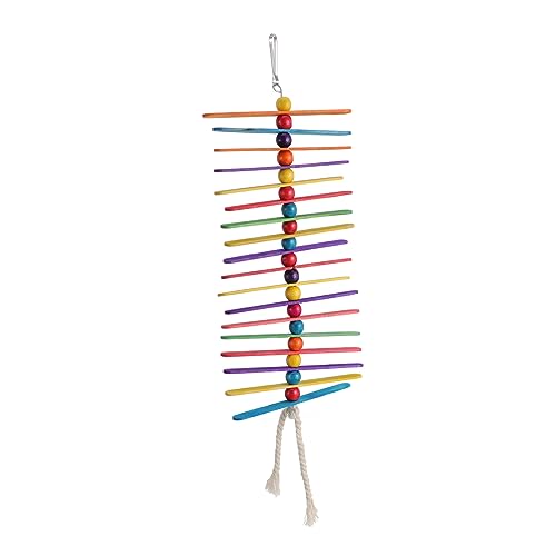 HOMOBABE Bunter Papageien Kauspielzeug Aus Holz Nibble Spielzeug Für Haustiere Für Wellensittiche Papageien Und Vögel Fördert Spielspaß Und Zahnpflege Aus Sicherem Natürlichem HOMOBABE Bunter Papageien Kauspielzeug Aus Holz Nibble Spielzeug Für Haustiere Für Wellensittiche Papageien Und Vögel Fördert Spielspaß Und Zahnpflege Aus Sicherem Natürlichem von HOMOBABE