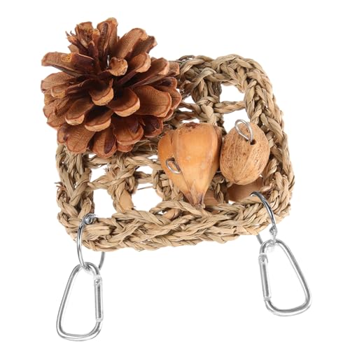 HOMOBABE Parrot Climbing Net Für Vögel Robustes Kletternetz Für Papageien Sittiche Und Nymphensittiche Fördert Bewegung Koordination Und Spielspaß Im Käfig Einfache Montage Und Bunte HOMOBABE Parrot Climbing Net Für Vögel Robustes Kletternetz Für Papageien Sittiche Und Nymphensittiche Fördert Bewegung Koordination Und Spielspaß Im Käfig Einfache Montage Und Bunte von HOMOBABE