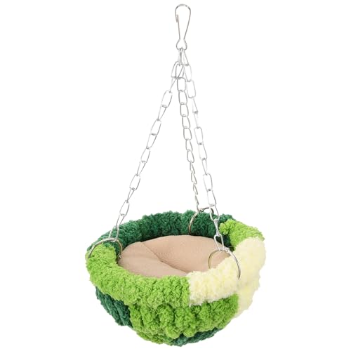 HOMOBABE Papageiennest aus Baumwolle haustierbett pet Bed vogelspielzeug nymphensittich vogelzubehör für käfig Parrot Toys groß Verschachtelung Ara Vogelnest hängende Papageienhängematte von HOMOBABE