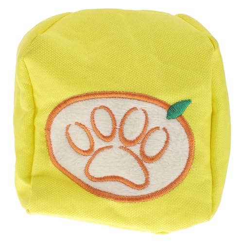 HOMOBABE Papierhandtuch Für Haustiere Hund Plüschkauspielzeug Für Haustiere Quietschend Futterautomat Für Haustiere Welpenzahnen Kauen Schnüffelkissen Für Haustiere Oxford-Stoff Yellow HOMOBABE Papierhandtuch Für Haustiere Hund Plüschkauspielzeug Für Haustiere Quietschend Futterautomat Für Haustiere Welpenzahnen Kauen Schnüffelkissen Für Haustiere Oxford-Stoff Yellow von HOMOBABE