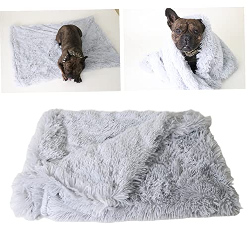 HOMOBABE Plüsch Haustiermatte Layer Plüschdecke für Katzen Waschbar für Bett Auto und Reisen Atmungsaktiv und Bequem HOMOBABE Plüsch Haustiermatte Layer Plüschdecke für Katzen Waschbar für Bett Auto und Reisen Atmungsaktiv und Bequem von HOMOBABE