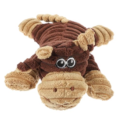 HOMOBABE Squeaky Dog Toy Aus Langlebigem Plüsch Für Zähneputzen Interaktives Spielzeug Für Hunde Fördert Kauverhalten Und Spielspaß Für Mittlere Und Große Hunde von HOMOBABE