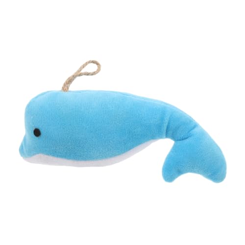 HOMOBABE Kuscheliges Katzen-Spielzeug Aus Plüsch Mit Katzenminze Interaktive Spielzeug-Pillow Für Kleine Hunde Und Katzen Für Spiel Und Entspannung Delfin HOMOBABE Kuscheliges Katzen-Spielzeug Aus Plüsch Mit Katzenminze Interaktive Spielzeug-Pillow Für Kleine Hunde Und Katzen Für Spiel Und Entspannung Delfin von HOMOBABE