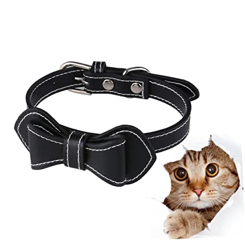 HOMOBABE Pu Hundehalsband Große Rassen Kleine Hundehalsbänder Fliege Verstellbares Haustierhalsband Haustiere Schnalle Welpen Hundemaulkorb Welpen Haustierbedarf Hunde Katzen von HOMOBABE