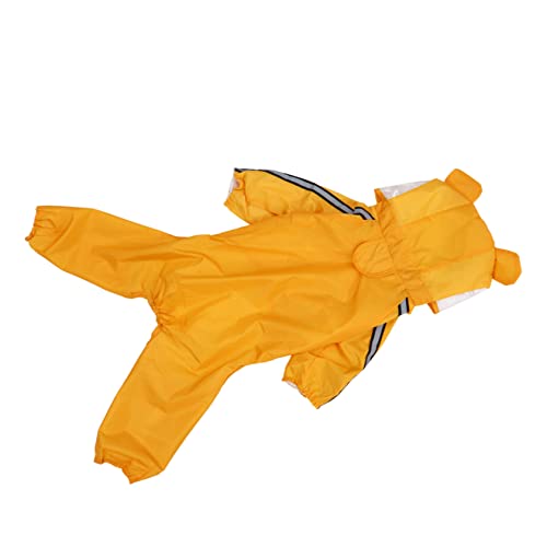 HOMOBABE Regenmantel Für Haustiere Nass Für Erwachsene Ponchos Wasserdicht Für Hündchen Dackel Jagdhund Collie Hunde Hundemantel Entenkostüm Regenmäntel Retriever Klare von HOMOBABE