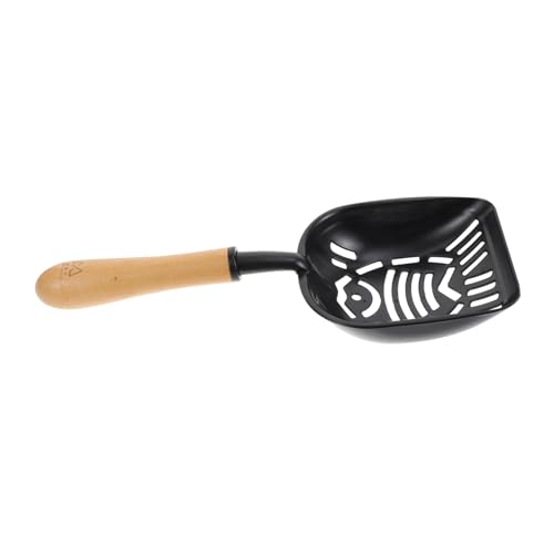 HOMOBABE Schaufel für Katzenstreu Scoop Reiniger groß Katze Sandschaufel Verklumpung cat Litter Shovel katzenstreu schippe Poop-Reinigungsschaufel Katzenkotschaufel Rostfreier Stahl Black HOMOBABE Schaufel für Katzenstreu Scoop Reiniger groß Katze Sandschaufel Verklumpung cat Litter Shovel katzenstreu schippe Poop-Reinigungsschaufel Katzenkotschaufel Rostfreier Stahl Black von HOMOBABE