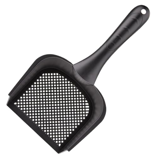HOMOBABE Schaufel für Katzenstreu klein Scoop Katzenschaufel wiederverwendbarer Mülleimer Sandsieb Schaufel zum Reinigen von Katzenstreu Müllschaufel Kotschaufel für Katzen pp Schwarz HOMOBABE Schaufel für Katzenstreu klein Scoop Katzenschaufel wiederverwendbarer Mülleimer Sandsieb Schaufel zum Reinigen von Katzenstreu Müllschaufel Kotschaufel für Katzen pp Schwarz von HOMOBABE