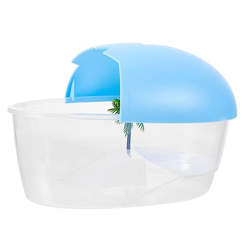 HOMOBABE Schildkrötenbecken Panzer für Schildkröten im Freien Fütterung Tank Schildkrötenplattform für Aquarium Schildkrötenbehälter aus Kunststoff Turtle Feeder Plastik Himmelblau HOMOBABE Schildkrötenbecken Panzer für Schildkröten im Freien Fütterung Tank Schildkrötenplattform für Aquarium Schildkrötenbehälter aus Kunststoff Turtle Feeder Plastik Himmelblau von HOMOBABE