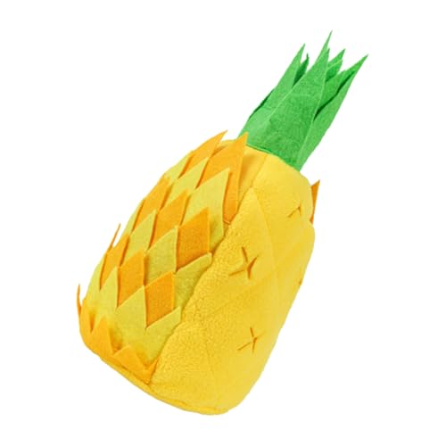HOMOBABE Schnüffelspielzeug Haustierspielzeug Ananas Hundespielzeug Plüsch Kauspielzeug Für Hunde Schnüffelspielzeug Für Welpen Ananas Quietschendes Fleece Hundespielzeug HOMOBABE Schnüffelspielzeug Haustierspielzeug Ananas Hundespielzeug Plüsch Kauspielzeug Für Hunde Schnüffelspielzeug Für Welpen Ananas Quietschendes Fleece Hundespielzeug von HOMOBABE