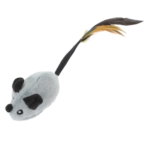 HOMOBABE Simulierte Plüschmaus interaktives Interactive Toys Katzen + Katzen-Puzzle-Feeder Zwitschernder Vogel als Katzenspielzeug kleines Katzenspielzeug Plüsch HOMOBABE Simulierte Plüschmaus interaktives Interactive Toys Katzen + Katzen-Puzzle-Feeder Zwitschernder Vogel als Katzenspielzeug kleines Katzenspielzeug Plüsch von HOMOBABE