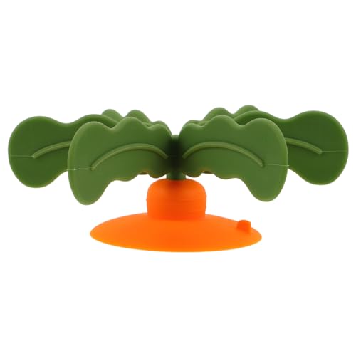 HOMOBABE Slow Feeder Hundenäpfe, Einsatz Für Schnelle Esser, Katzenfutterzubehör, Slow Feeder Für Die Meisten Hunde, Napf Oder Futternapf (grün Und Orange) von HOMOBABE