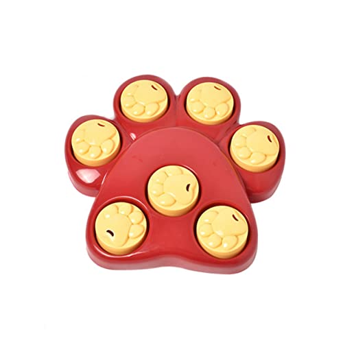 HOMOBABE Slow-Food-Bowl Slow Feeder Hundenapf Lieferungen Essen Hundenäpfe Haustier Füttern Langsame Fütterungsschüssel Langsamer Futternapf Für Hunde Futternapf Für Haustiere Rot von HOMOBABE