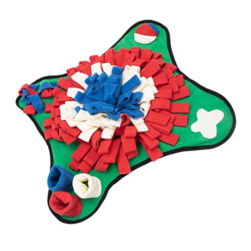 HOMOBABE Snuffle Mat für Hunde Interaktive Fütterungsmatte aus Polar Fleece zur Stärkung Geruchssinns Stressreduzierendes für Welpen und Hunde Fördert Langsames Fressen und Natürliche von HOMOBABE
