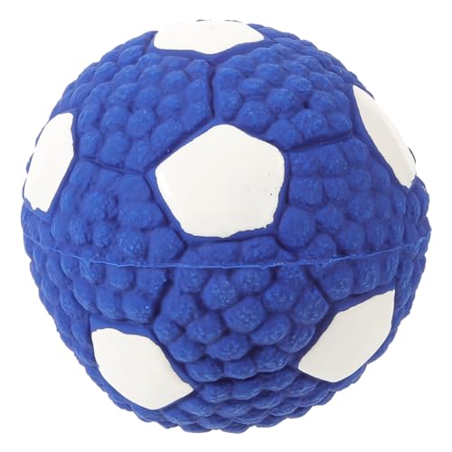 HOMOBABE Hundespielzeug Fußball Aus Langlebigem Material Interaktives Kauspielzeug Für Kleine Hunde Fördert Das Spielen Drinnen Und Draußen Langeweile Und Schützende Sofas von HOMOBABE