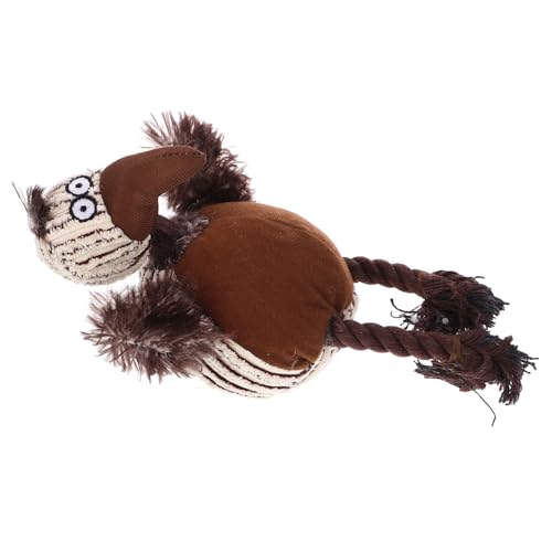 HOMOBABE Kuscheltiere Für Hunde Plüschspielzeug Mit Quietscher Interaktives Kau Und Zahnpflege-Spielzeug Für Kleine Hunde Robuste Langlebige Materialien Für Training Und Spielen Im Haus von HOMOBABE